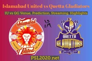 Islamabad United vs Quetta Gladiators