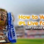 How to Watch IPL Live for Free?